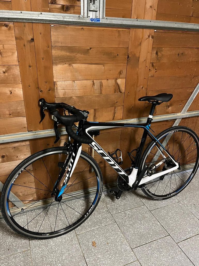 Used Scott Solace Shimano 105 2014 Road & Gravel, Blue — image 4 of 5