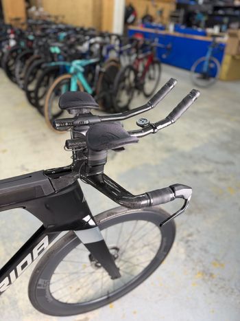 Used Merida TIME WARP TRI LIMITED 2025 2025 Road & Gravel, Black — image 5 of 15
