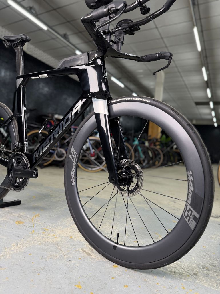 Used Merida TIME WARP TRI LIMITED 2025 2025 Road & Gravel, Black — image 3 of 15