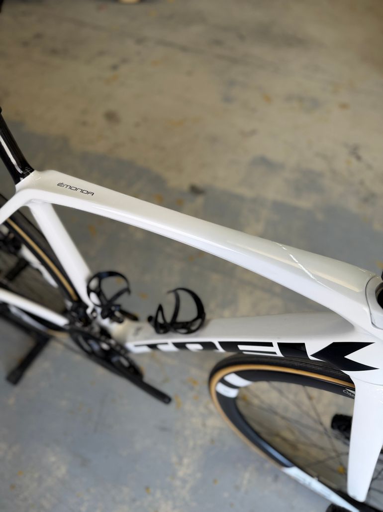 Used Trek Émonda SLR 7 2023 2023 Road & Gravel, White — image 16 of 24