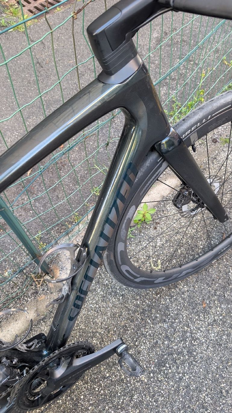 Used Specialized Tarmac SL7 Expert - Ultegra Di2 2022 2022 Road & Gravel, Green — image 10 of 11