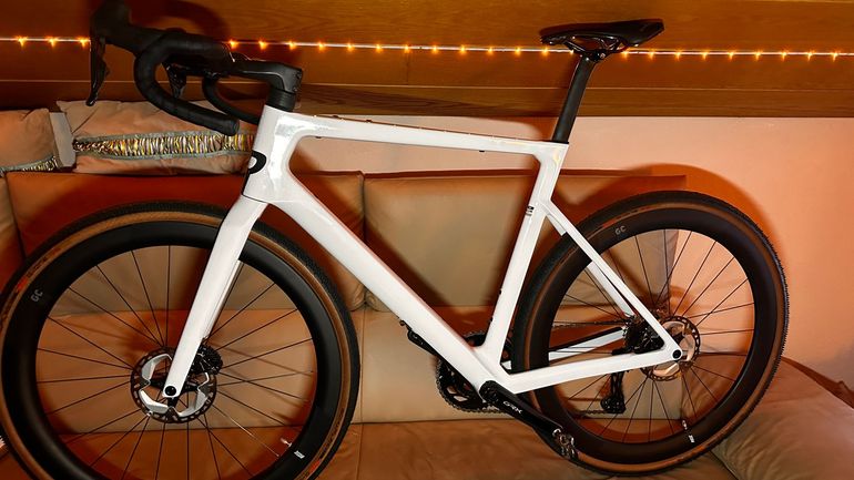 Used Rose Backroad FF GRX RX825 Di2 2025 2025 Road & Gravel, Weiß — image 17 of 18