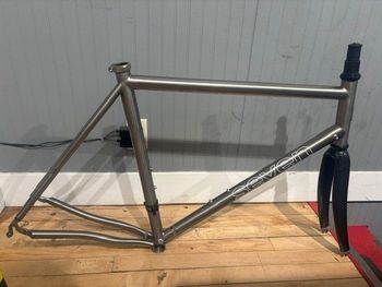 Used Seven Cycles Axiom SL Frameset 2013 Road & Gravel, Light Gray — image 6 of 6