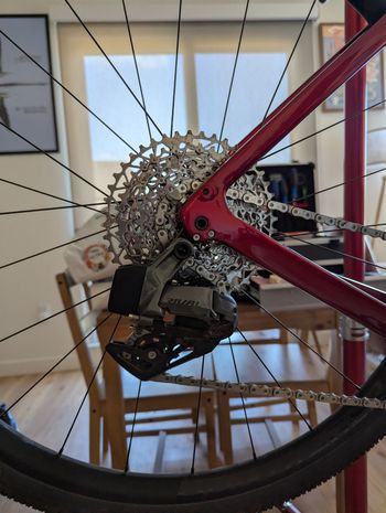 Used Trek Checkpoint SL 6 AXS 2023 2023 Road & Gravel, Red — image 10 of 10