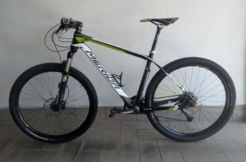 Used Merida Big.Seven CF XO-Edition 2014 2014 Mountainbike, Schwarz, 27.5 — image 2 of 11