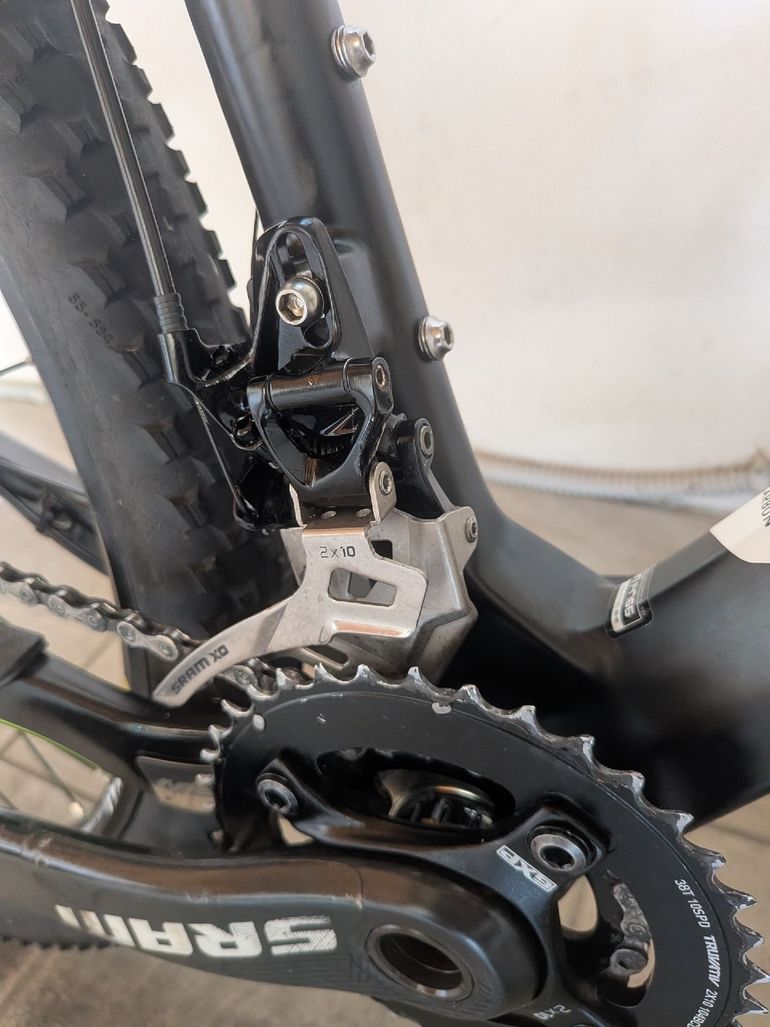 Used Merida Big.Seven CF XO-Edition 2014 2014 Mountainbike, Schwarz, 27.5 — image 4 of 11