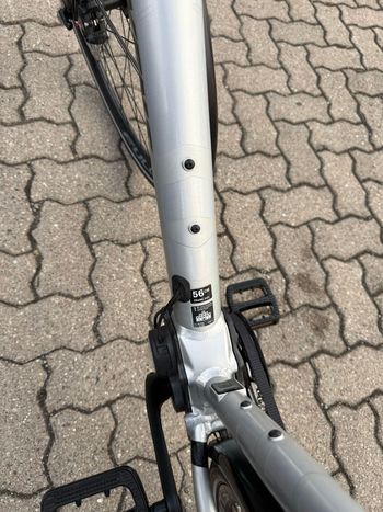 Used Stevens Stevens Custom Pinion C-Line Gearbox 2023 Urban, Light Gray — image 4 of 4