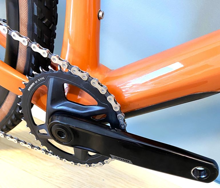 Used BMC URS 01 THREE 2022 2022 Road & Gravel, Orange — image 10 of 13
