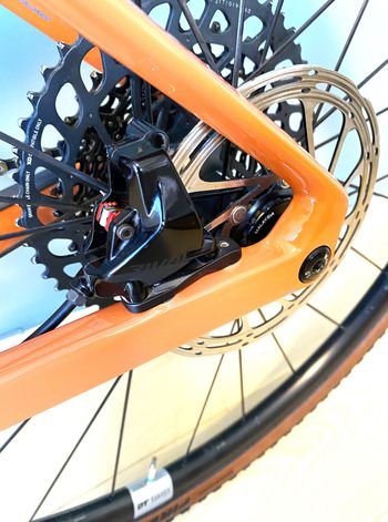 Used BMC URS 01 THREE 2022 2022 Road & Gravel, Orange — image 5 of 13