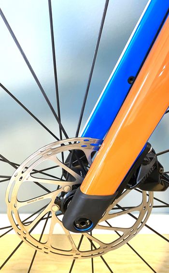 Used BMC URS 01 THREE 2022 2022 Road & Gravel, Orange — image 6 of 13