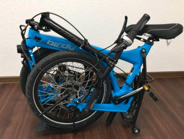 Used Riese & Müller Birdy Shimano Nexus Hub Gear 2020 Urban, Blue — image 4 of 11