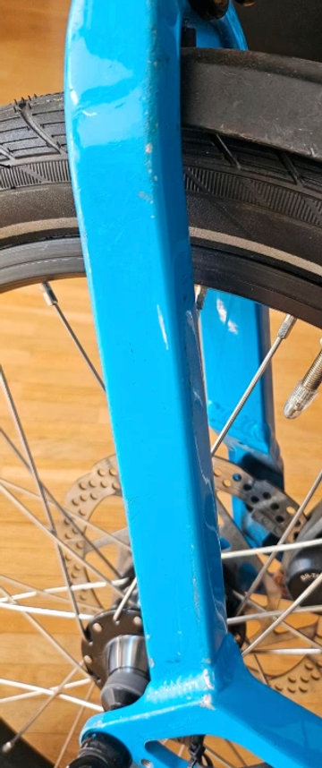 Used Riese & Müller Birdy Shimano Nexus Hub Gear 2020 Urban, Blue — image 9 of 11