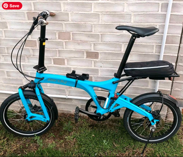 Used Riese & Müller Birdy Shimano Nexus Hub Gear 2020 Urban, Blue — image 2 of 11