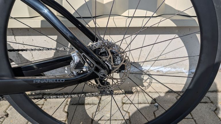 Used Pinarello DOGMA F RED ETAP AXS Disc 2023 2023 Road & Gravel, Black — image 9 of 14