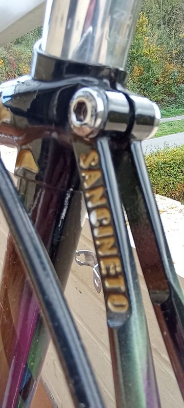 Used Sancineto Strada Custom Frameset Handbuilt 1994 Road & Gravel, Black — image 10 of 24