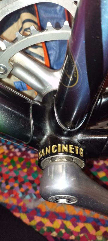 Used Sancineto Strada Custom Frameset Handbuilt 1994 Road & Gravel, Black — image 17 of 24