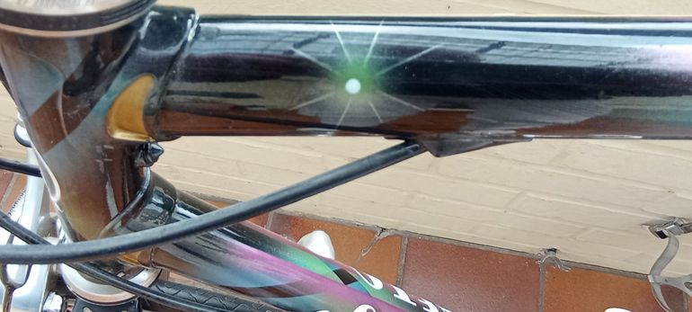 Used Sancineto Strada Custom Frameset Handbuilt 1994 Road & Gravel, Black — image 3 of 24