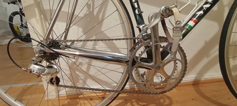 Used Sancineto Strada Custom Frameset Handbuilt 1994 Road & Gravel, Black — image 2 of 24