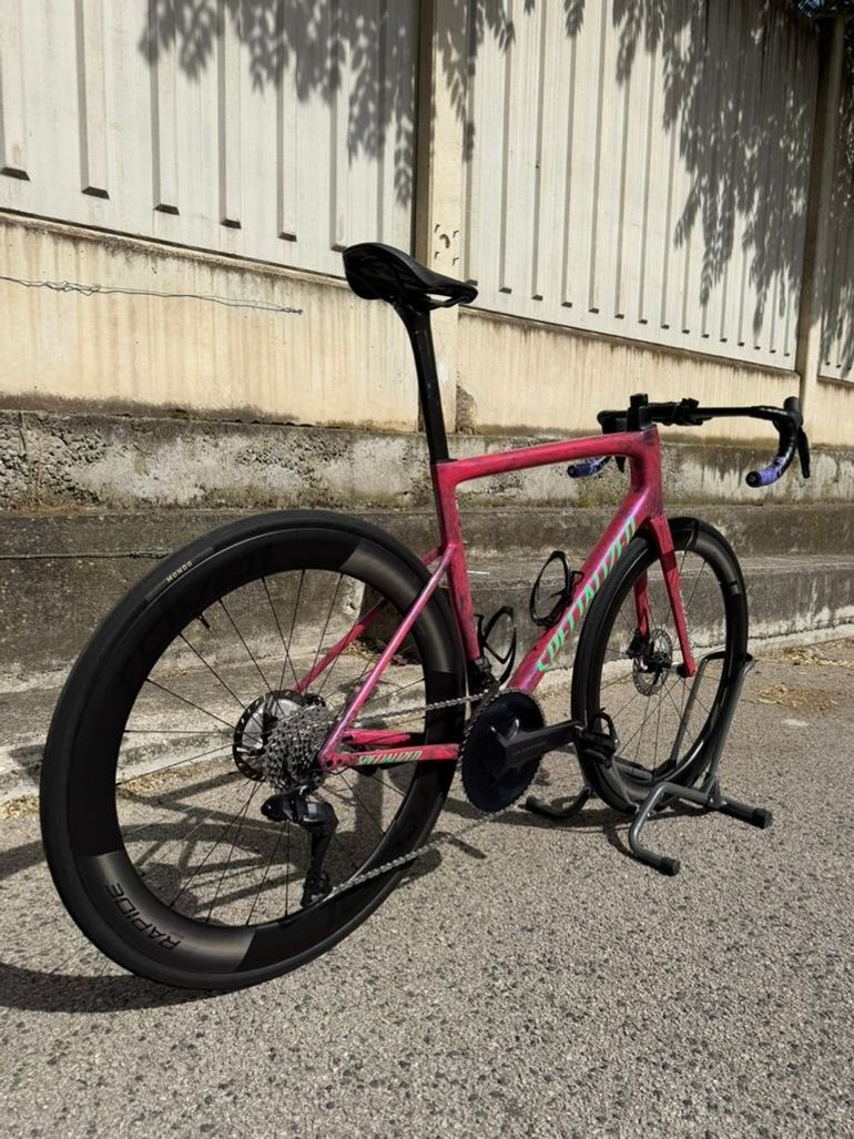 Used Specialized Specialized Tarmac SL8 Ultegra Di2 Taglia 58 | 2024 2024 Road & Gravel, Red — image 8 of 26