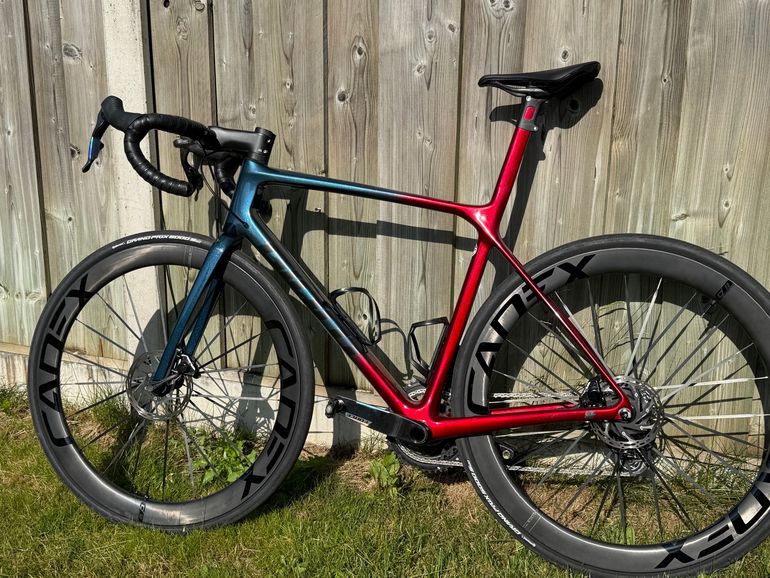 Used Giant TCR Advanced SL 1 Disc 2021 2021 Road & Gravel, Red — image 2 of 5
