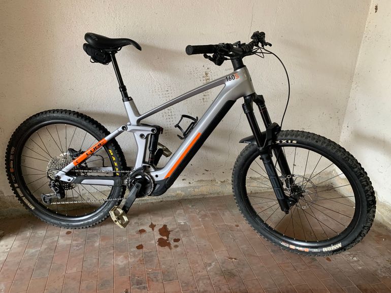 Used CUBE Cube Stereo Hybrid 160 HPC SL 750 2022 Mountainbike, Light Gray — image 1 of 6