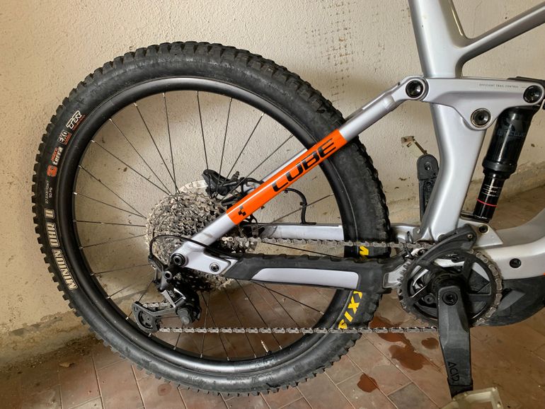 Used CUBE Cube Stereo Hybrid 160 HPC SL 750 2022 Mountainbike, Light Gray — image 3 of 6