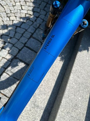 Used CUBE STEREO 150 C:62, SL 29 2022 2022 Mountainbike, Blau, 29 — image 8 of 9