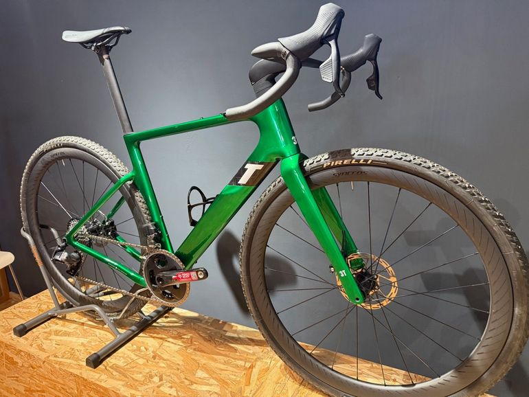 Used 3T Racemax ITALIA Sram Rival/Force 2024 2024 Road & Gravel, Green — image 2 of 9