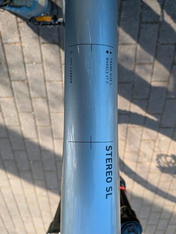 Used CUBE Cube Stereo 140 HPC SL 2023 Mountainbike, Light Gray — image 5 of 26