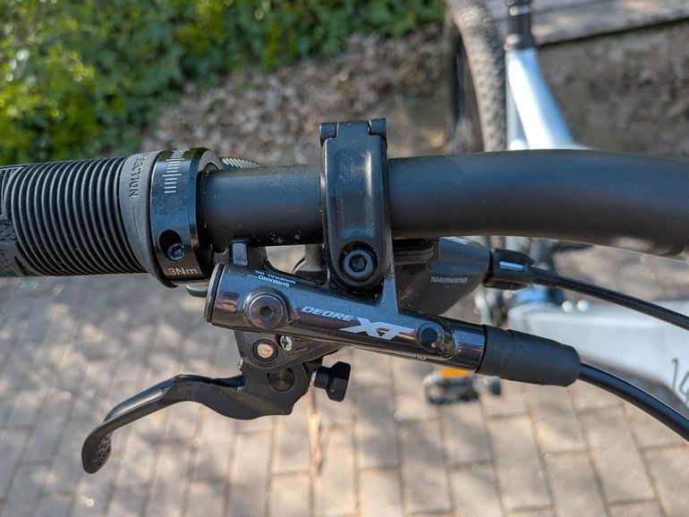 Used CUBE Cube Stereo 140 HPC SL 2023 Mountainbike, Light Gray — image 4 of 26