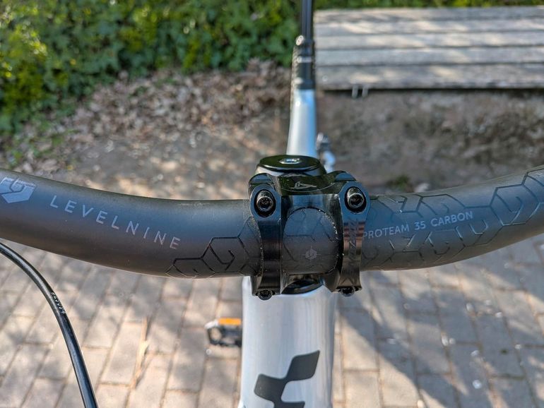 Used CUBE Cube Stereo 140 HPC SL 2023 Mountainbike, Light Gray — image 3 of 26