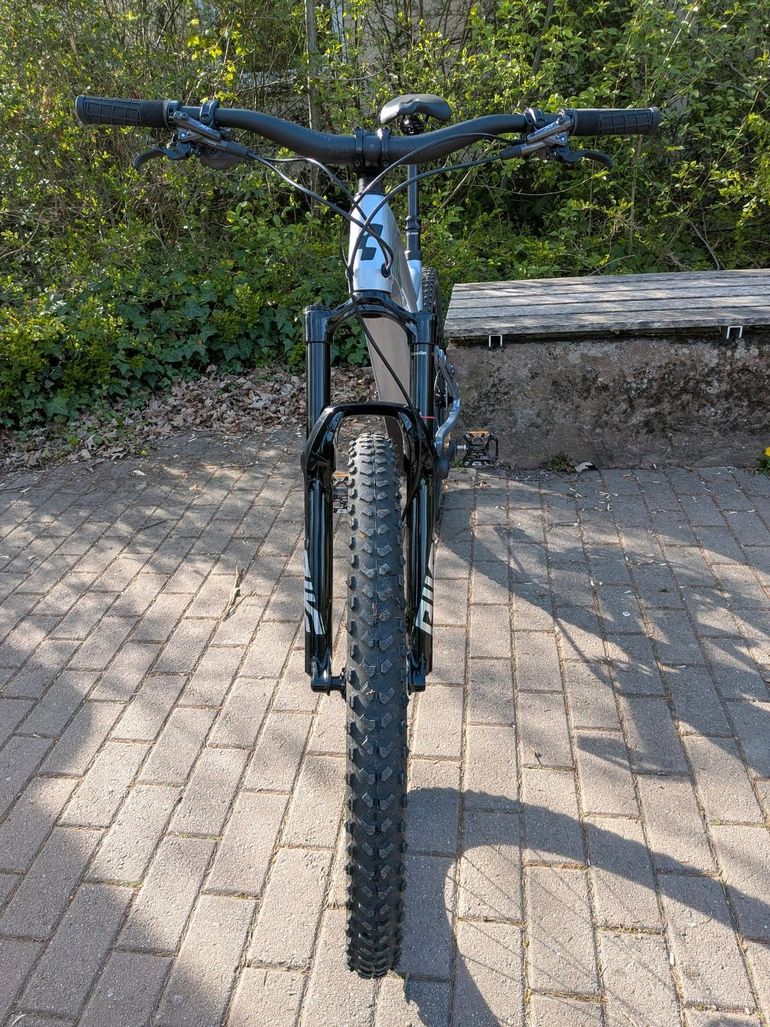 Used CUBE Cube Stereo 140 HPC SL 2023 Mountainbike, Light Gray — image 2 of 26