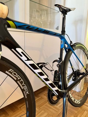 Brugt Scott Addict Shimano Dura Ace Di2 2015 Road & Gravel — billede 21 af 30