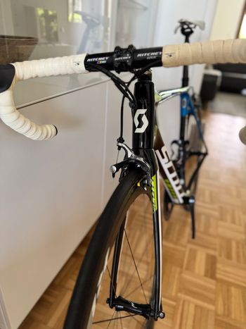 Used Scott Addict Shimano Dura Ace Di2 2015 Road & Gravel, Blau — image 10 of 41