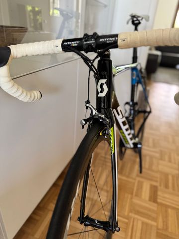 Brugt Scott Addict Shimano Dura Ace Di2 2015 Road & Gravel — billede 10 af 30