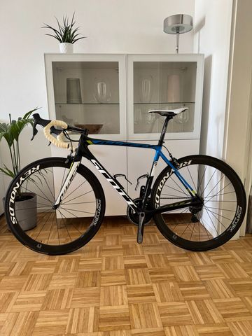 Brugt Scott Addict Shimano Dura Ace Di2 2015 Road & Gravel — billede 2 af 30
