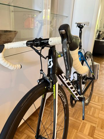 Brugt Scott Addict Shimano Dura Ace Di2 2015 Road & Gravel — billede 26 af 30