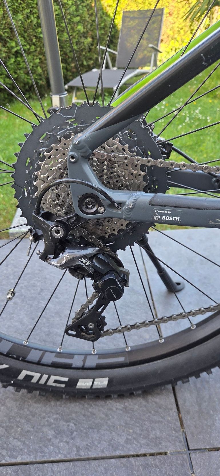 Used CUBE REACTION HYBRID SLT 500 27.5 2018 2018 Mountainbike, Light Gray, 27.5 — image 3 of 11