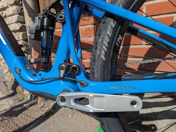 Used Pivot Mach 4 SL Team XX Eagle Transmission | Flight Attendant 2026 2026 Mountainbike, Blue, 29 — image 10 of 12