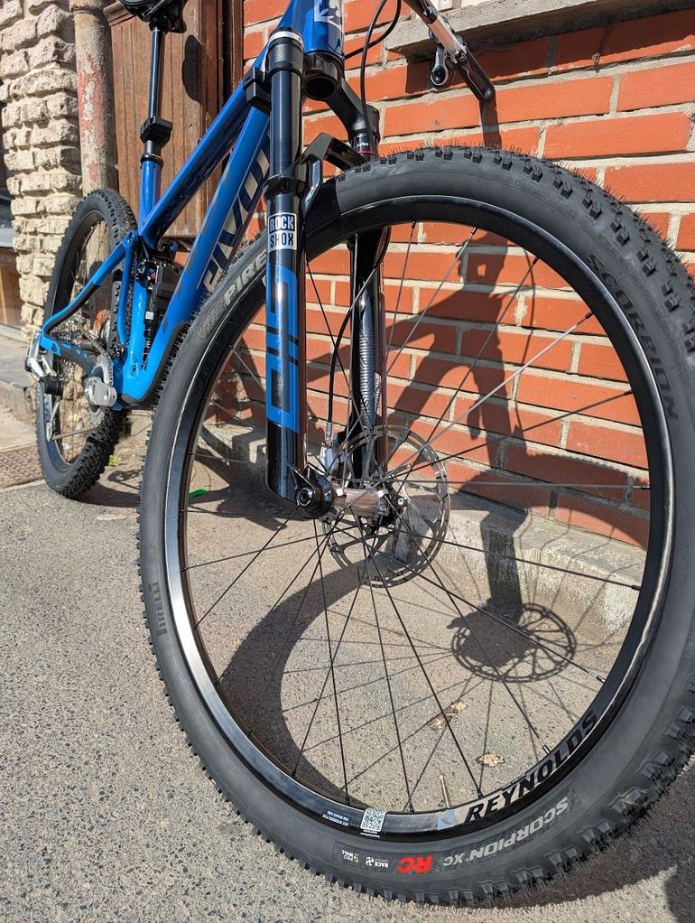 Used Pivot Mach 4 SL Team XX Eagle Transmission | Flight Attendant 2026 2026 Mountainbike, Blue, 29 — image 12 of 12