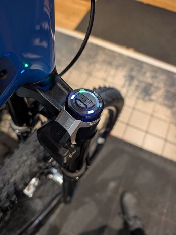 Used Pivot Mach 4 SL Team XX Eagle Transmission | Flight Attendant 2026 2026 Mountainbike, Blue, 29 — image 3 of 12