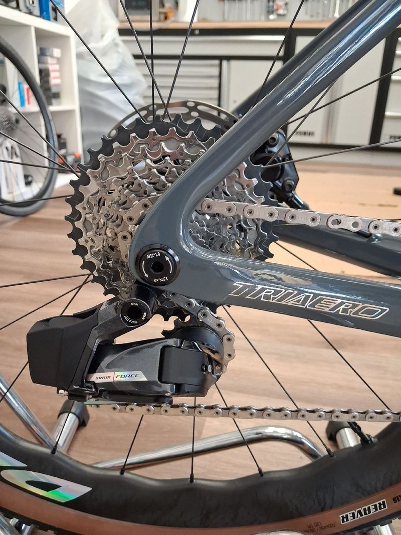 Used Triaero Custom SRAM Force eTap AXS 2025 Road & Gravel, Light Gray — image 7 of 7