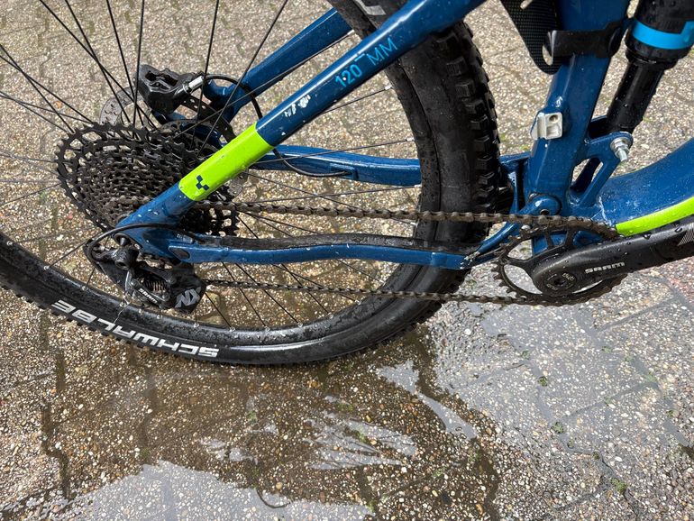 Used CUBE STEREO 120 PRO 29 2021 2021 Mountainbike, Blue, 29 — image 3 of 5