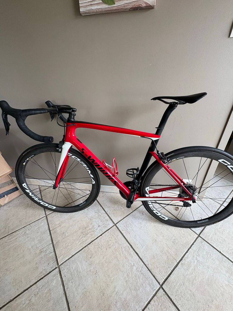 Used Specialized Tarmac Shimano Ultegra Di2 2019 Road & Gravel, Red — image 2 of 6
