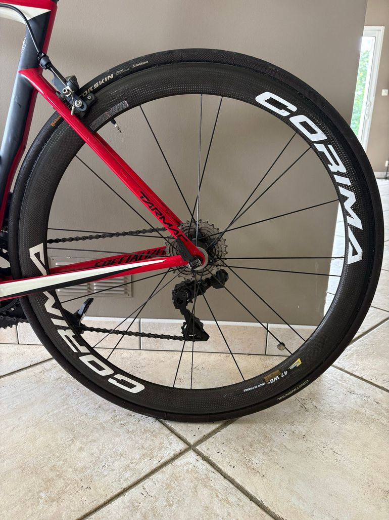 Used Specialized Tarmac Shimano Ultegra Di2 2019 Road & Gravel, Red — image 3 of 6