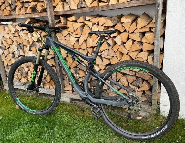 Used Scott Genius 940 2017 2017 Mountainbike, Green, 29 — image 3 of 4