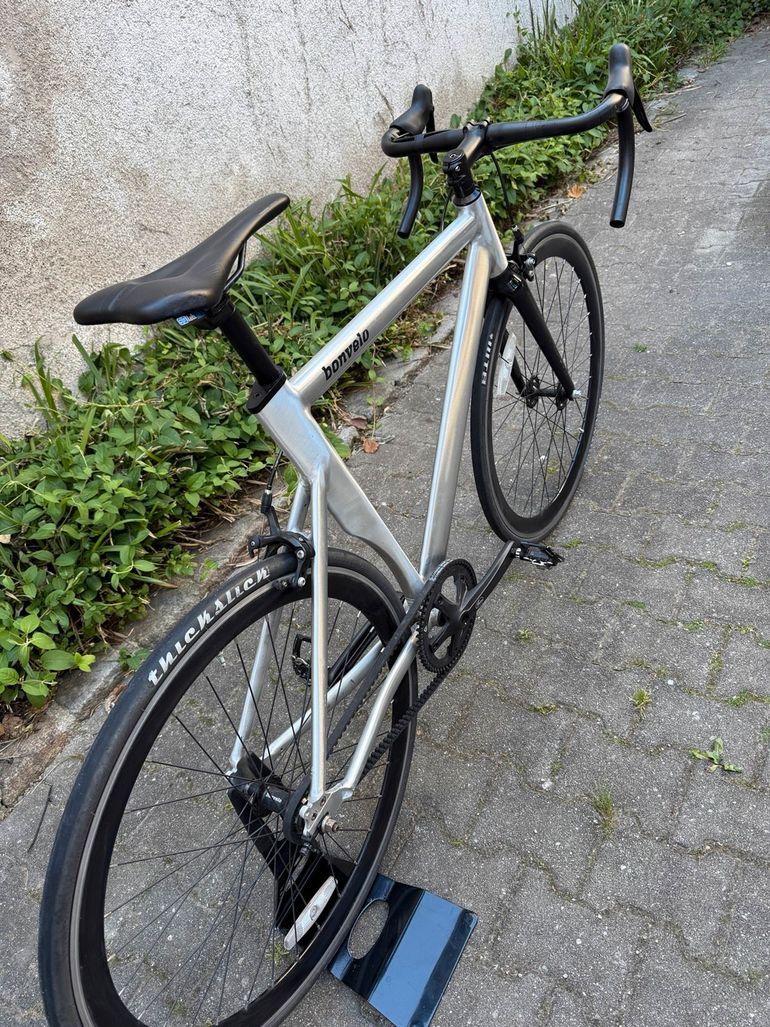 Used Bonvelo Bonvelo Rakede Singlespeed Gates Riemen 2023 Urban, White — image 3 of 19