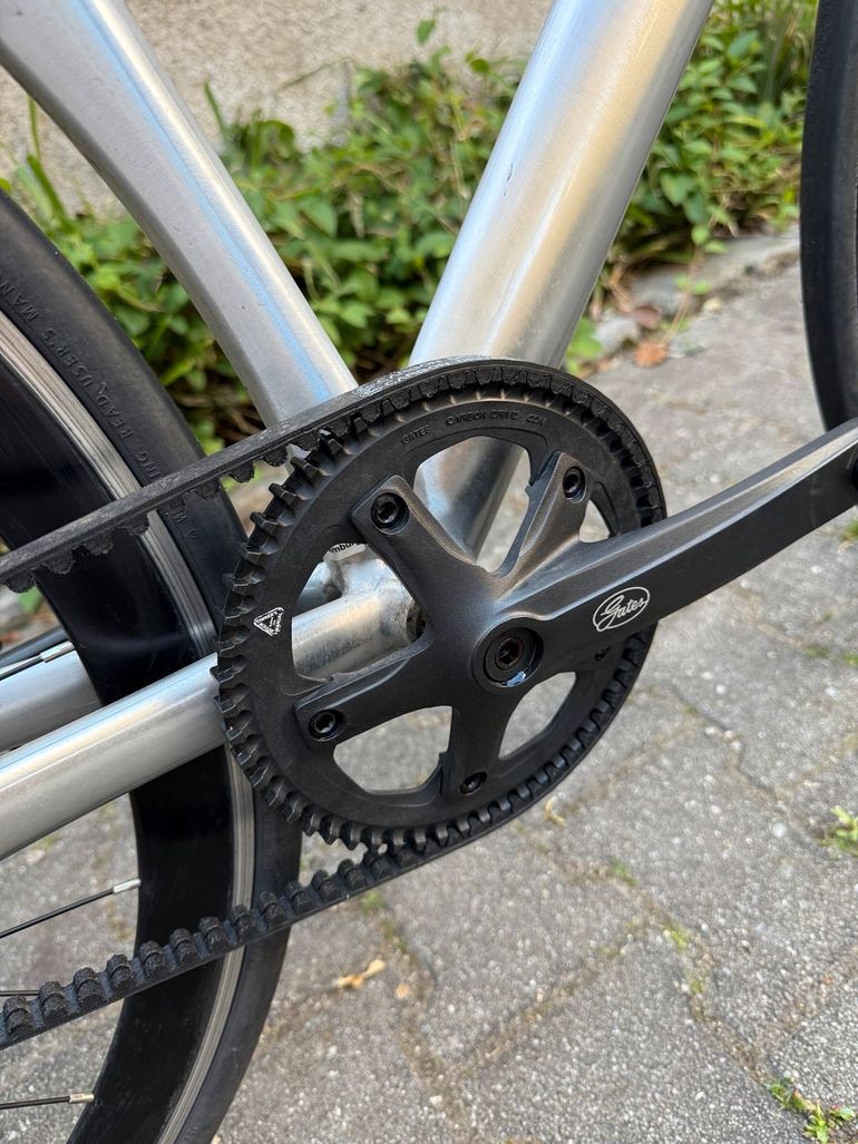 Used Bonvelo Bonvelo Rakede Singlespeed Gates Riemen 2023 Urban, White — image 4 of 19