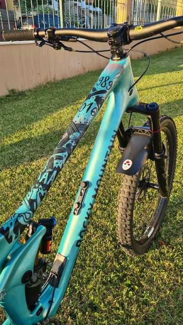 Brugt Rocky Mountain Slayer Carbon 50 2018 2018 Mountainbike — billede 10 af 15