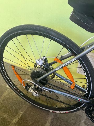 Used Bianchi Camaleonte Shimano Deore LX 2011 Road & Gravel, Light Gray — image 4 of 4